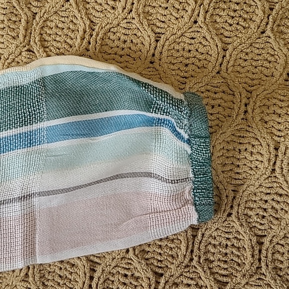 Rails 'Becca' Long-Sleeve Faux-Wrap Dress in Cusco Stripe - Size S - Picture 6 of 10